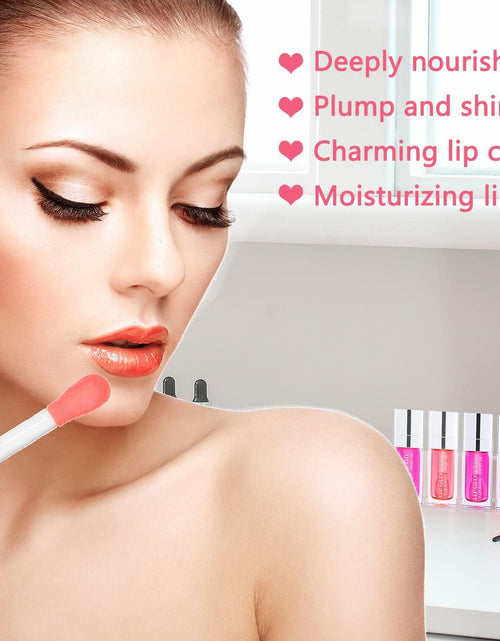 Load image into Gallery viewer, Sea-Maid Plumping Lip Gloss Tinted Balm Big Brush 1.01 Fl Oz Black
