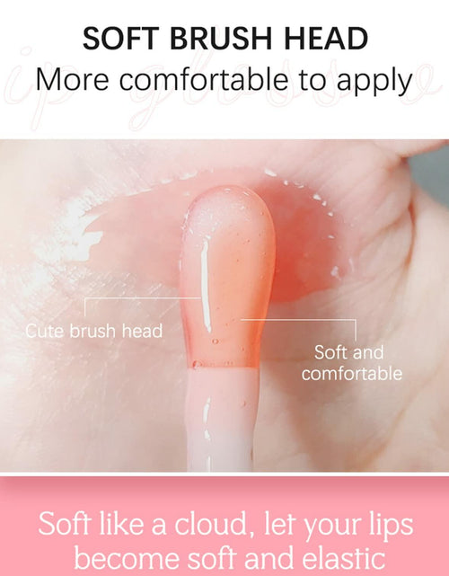 Load image into Gallery viewer, Sea-Maid Plumping Lip Gloss Tinted Balm Big Brush 1.01 Fl Oz Black

