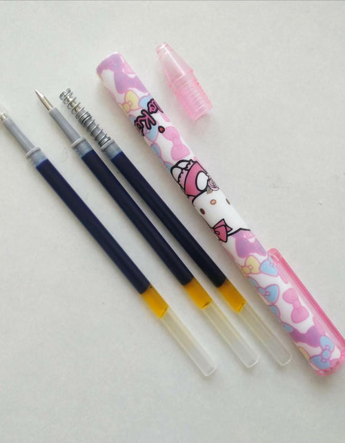 Load image into Gallery viewer, Twokiln Gel Ink Pen Refills Black 0.5mm 80 Pcs Smooth Writing
