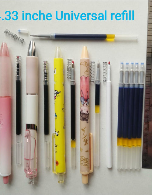 Load image into Gallery viewer, Twokiln Gel Ink Pen Refills Black 0.5mm 80 Pcs Smooth Writing
