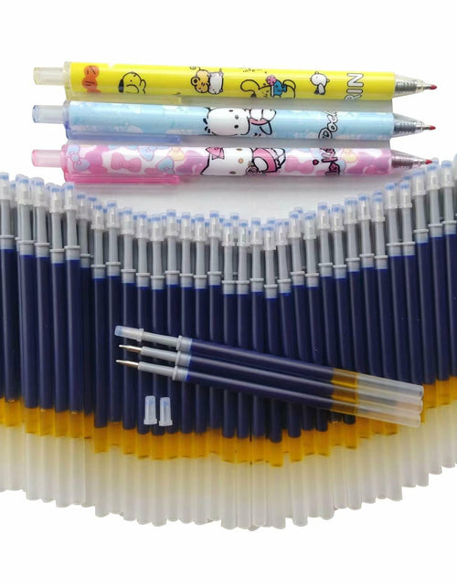 Load image into Gallery viewer, Twokiln Gel Ink Pen Refills Black 0.5mm 80 Pcs Smooth Writing
