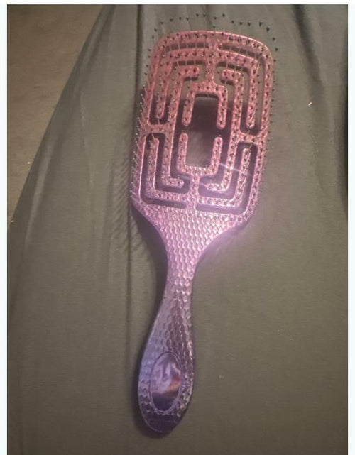 Load image into Gallery viewer, Candybrush Detangling Wet Hair Brush Soft Bristles Anti Static Romantic Amethyst
