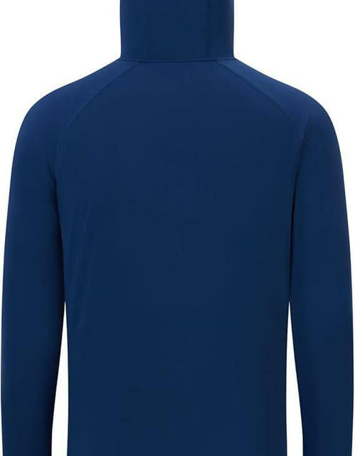 Load image into Gallery viewer, UVSAI Men's UPF 50+ Hoodie Shirt Long Sleeve Vented Tee Blue Size 2XL
