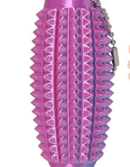 Load image into Gallery viewer, Little Keychain Stress Relief Focus Novelty Gift Purple 1Pc Plastic
