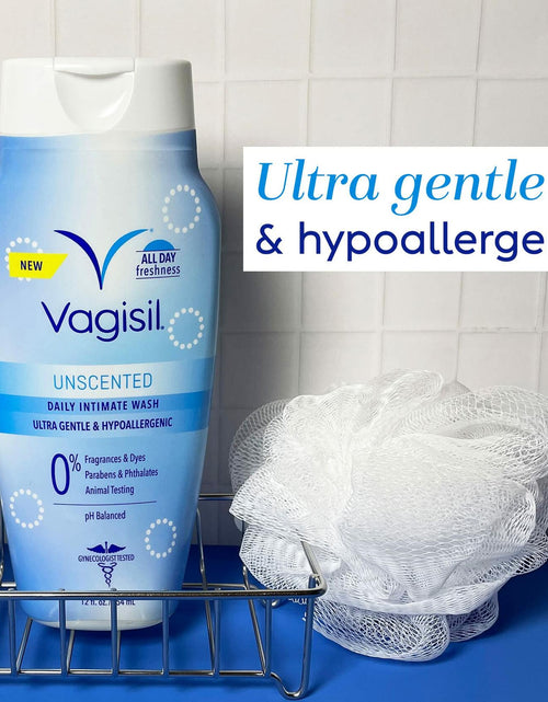 Load image into Gallery viewer, Vagisil Feminine Wash pH Balanced Gynecologist Tested Unscented 12 oz Pack 1
