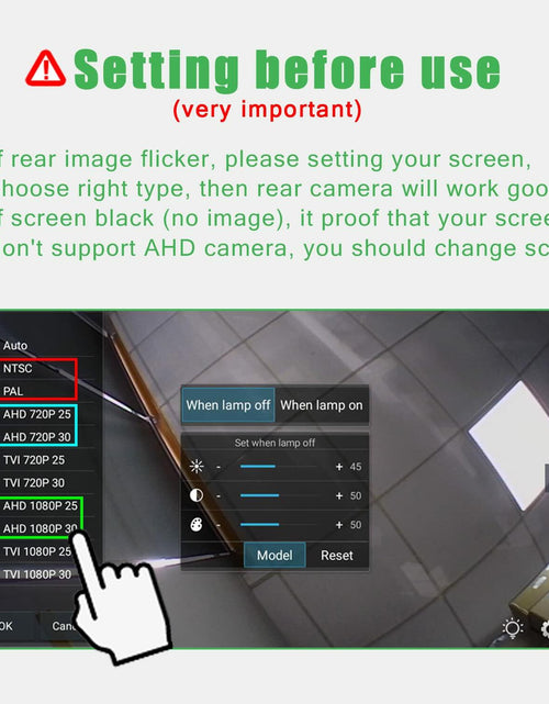 Load image into Gallery viewer, musictrip Universal AHD 1080P Car Backup Camera 180° Fisheye Night Vision

