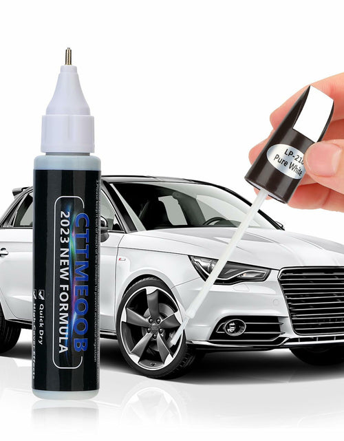 Load image into Gallery viewer, White Touch Up Paint Car Scratch Repair Pen 2-in-1 Quick &amp; Easy 0.4 fl oz
