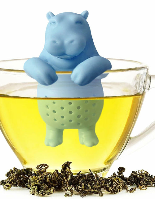 Load image into Gallery viewer, HADEWEITE 2pcs Silicone Tea Infuser Loose Leaf Strainer Gloves + Socks Set
