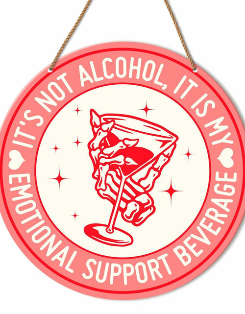 Load image into Gallery viewer, HSNBT Pink Home Bar Sign Decor Funny Drinking Wall Hanging Gift for Women
