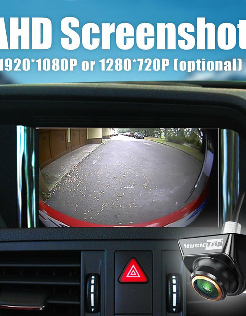 Load image into Gallery viewer, musictrip Universal AHD 1080P Car Backup Camera 180° Fisheye Night Vision

