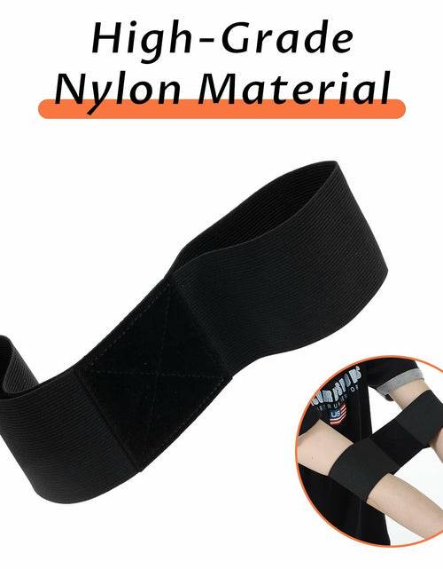 Load image into Gallery viewer, Mabor Golf Swing Training Aid Elastic Nylon Connection Band Black
