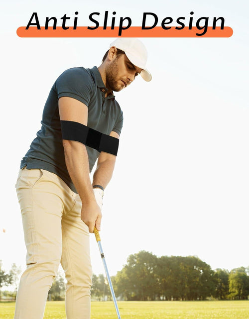 Load image into Gallery viewer, Mabor Golf Swing Training Aid Elastic Nylon Connection Band Black
