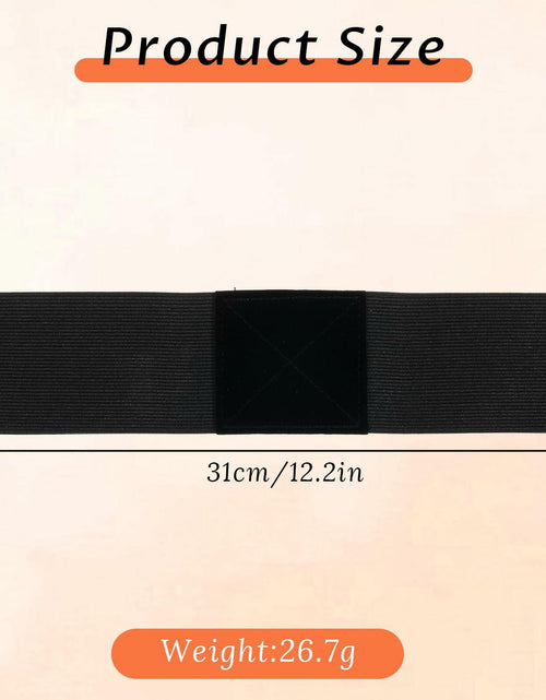 Load image into Gallery viewer, Mabor Golf Swing Training Aid Elastic Nylon Connection Band Black
