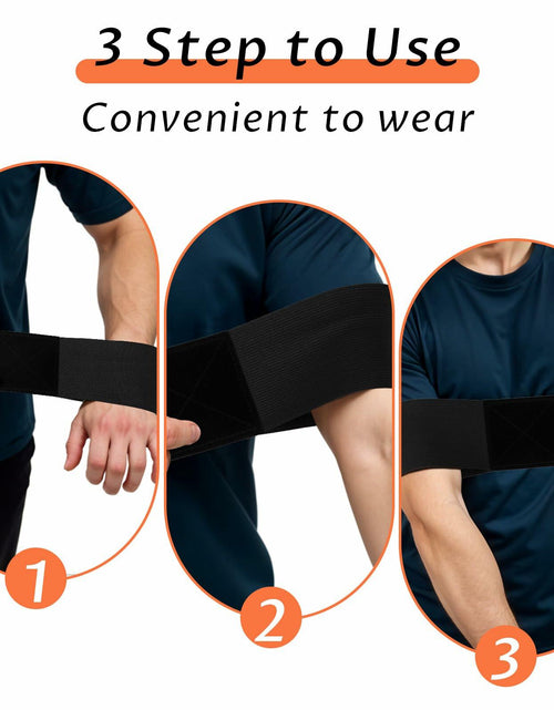 Load image into Gallery viewer, Mabor Golf Swing Training Aid Elastic Nylon Connection Band Black
