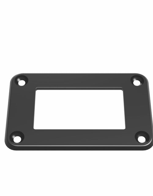 Load image into Gallery viewer, CECINIR 1 Way Zinc Alloy Silver Flush Mount Panel Button Switch Holder
