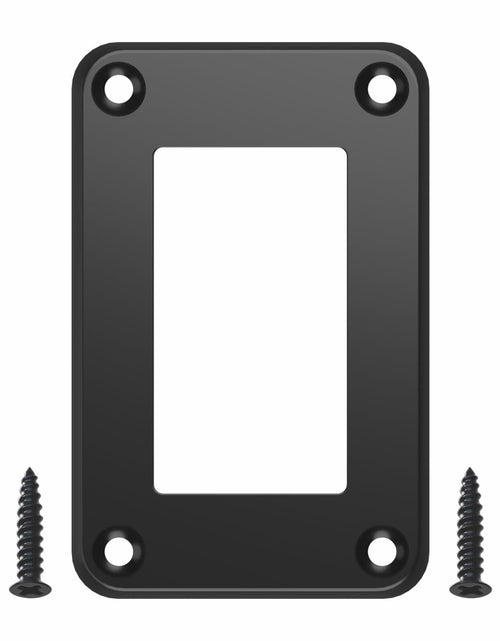 Load image into Gallery viewer, CECINIR 1 Way Zinc Alloy Silver Flush Mount Panel Button Switch Holder
