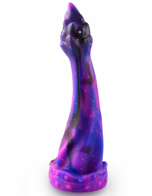 Load image into Gallery viewer, HISDOJIP 7.7in Liquid Silicone Dragon Anal Plug Trainer Purple Suction Cup
