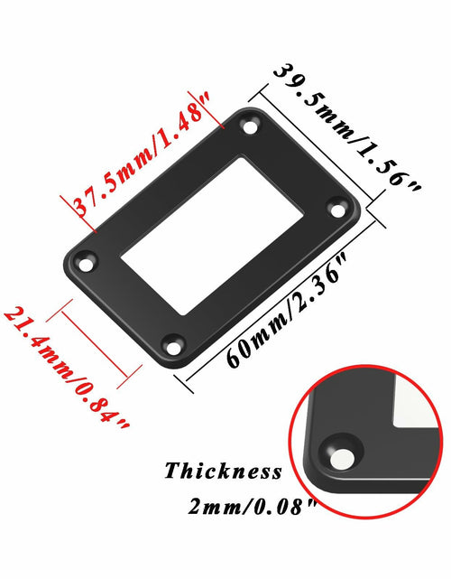 Load image into Gallery viewer, CECINIR 1 Way Zinc Alloy Silver Flush Mount Panel Button Switch Holder
