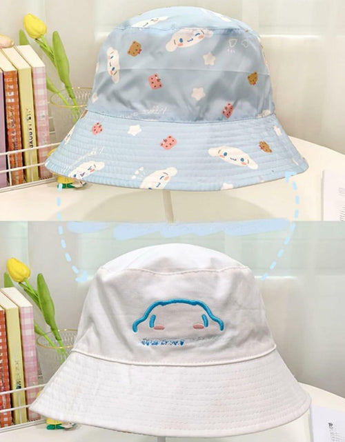 Load image into Gallery viewer, Kawaii Cotton Reversible Bucket Hat Women Lightweight Summer Outdoor

