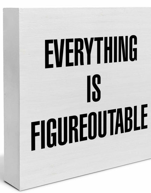 Load image into Gallery viewer, GTGIC Inspirational Motivational Desk Sign Positive Encouragement 5x5 Multicolor
