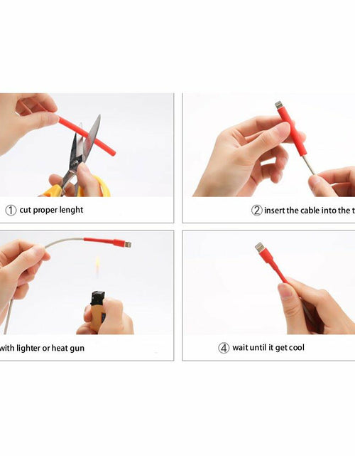 Load image into Gallery viewer, Slaige 60 PCS Assorted Heat Shrink Tubing Wire Repair Protector Polyolefin
