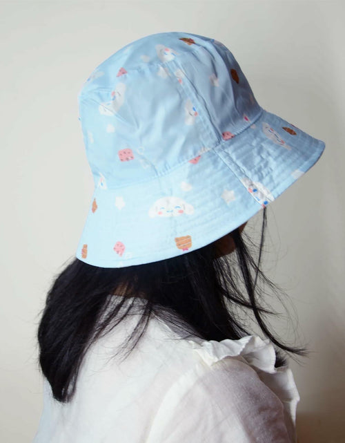 Load image into Gallery viewer, Kawaii Cotton Reversible Bucket Hat Women Lightweight Summer Outdoor
