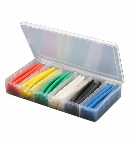 Slaige 60 PCS Assorted Heat Shrink Tubing Wire Repair Protector Polyolefin
