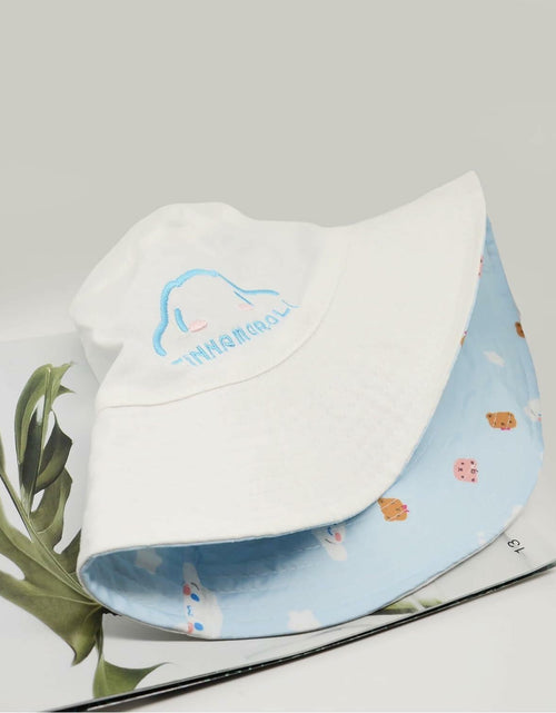 Load image into Gallery viewer, Kawaii Cotton Reversible Bucket Hat Women Lightweight Summer Outdoor
