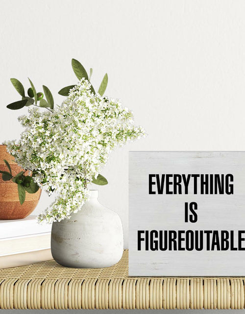 Load image into Gallery viewer, GTGIC Inspirational Motivational Desk Sign Positive Encouragement 5x5 Multicolor

