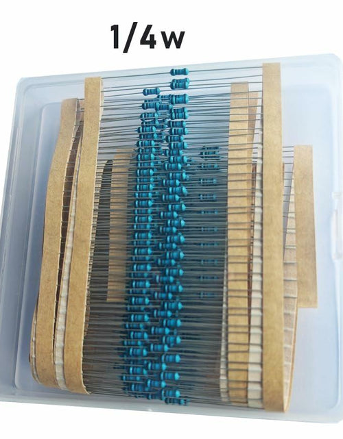 Load image into Gallery viewer, Jiefafa 5.1Ω 1/4W 1% Metal Film Resistor 0.01MF 300pcs Lead Material
