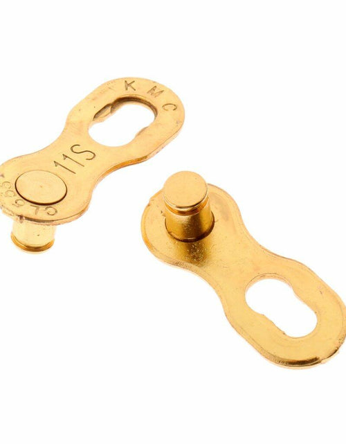 Load image into Gallery viewer, KALIDESHON 11 Speed Bicycle Chain Master Link Metal Durable Gold 4 Pack

