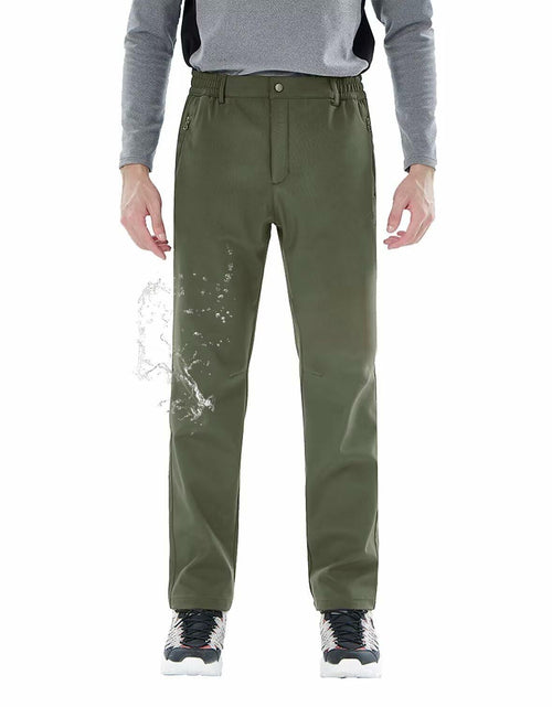 Load image into Gallery viewer, tectop Men's Hiking Cargo Pants Quick-Dry Water-Resistant Gray Size XXL
