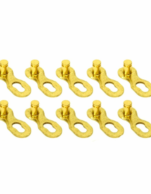 Load image into Gallery viewer, KALIDESHON 11 Speed Bicycle Chain Master Link Metal Durable Gold 4 Pack
