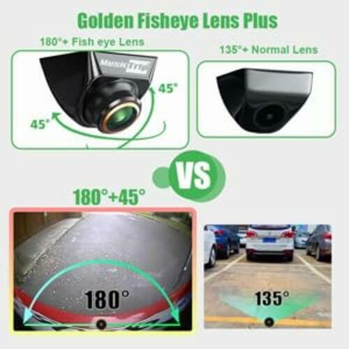 Load image into Gallery viewer, musictrip Universal AHD 1080P Car Backup Camera 180° Fisheye Night Vision
