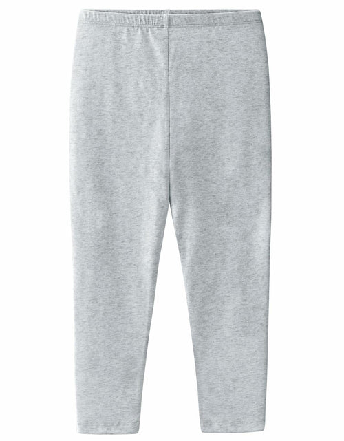 Load image into Gallery viewer, CETKIT Toddler Girl Leggings Cotton Stretchy Workout Pants Light Grey Size 4T
