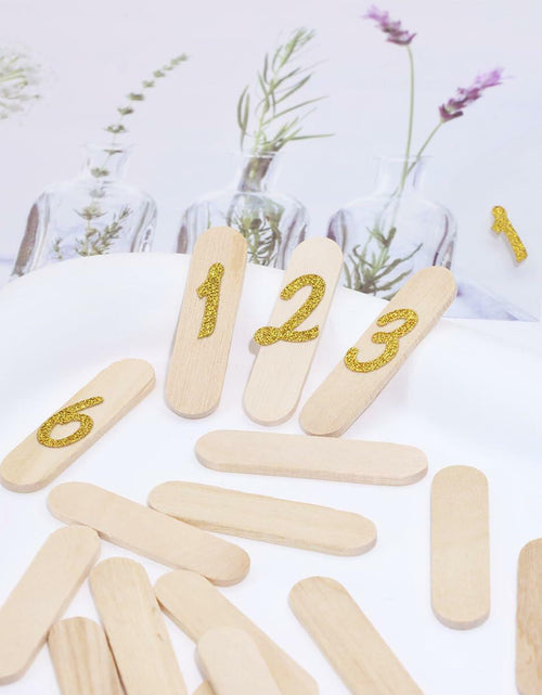 Load image into Gallery viewer, PPhtony 6 Sheets Glitter Alphabet Number Stickers Self-Adhesive Silver
