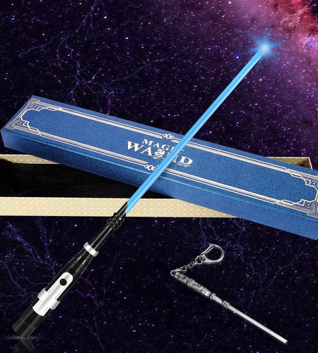 KingVows Light Up Magic Wand 14.3'' Rechargeable Blue Lighting