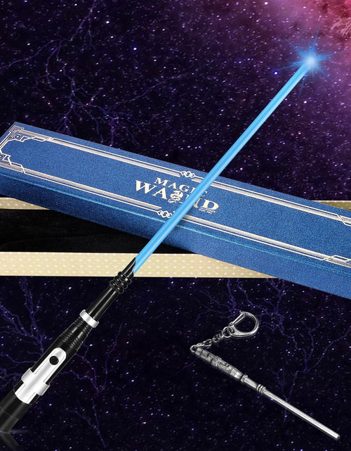 Load image into Gallery viewer, KingVows Light Up Magic Wand 14.3'' Rechargeable Blue Lighting

