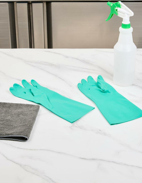 Load image into Gallery viewer, Clean Tek Professional 15 Mil Small Green Nitrile Gloves 1 Pair
