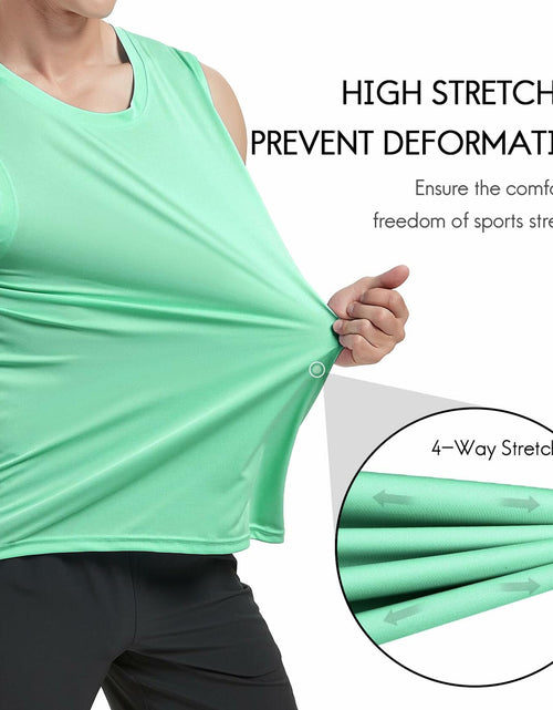 Load image into Gallery viewer, Haimont Sleeveless Workout Shirt UPF 50+ Quick Dry Orange Size XXL
