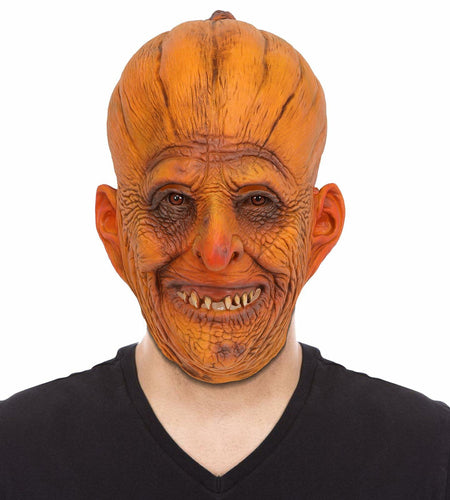 stepsin Scary Pumpkin Mask Full Head Latex Halloween Cosplay Monster