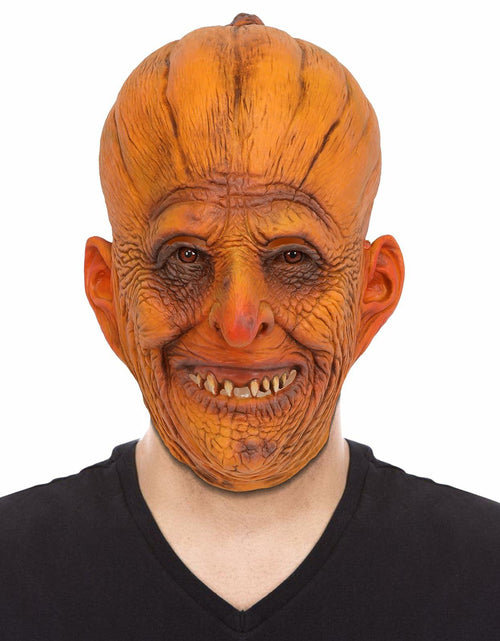 Load image into Gallery viewer, stepsin Scary Pumpkin Mask Full Head Latex Halloween Cosplay Monster
