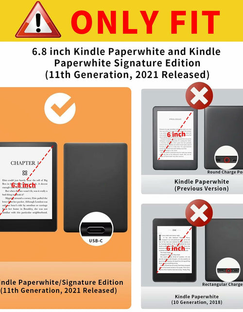 Load image into Gallery viewer, Famavala Case for 6.8in Kindle Paperwhite 11th Gen 2021 Agave Green
