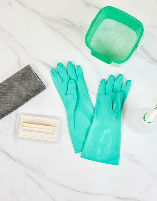 Load image into Gallery viewer, Clean Tek Professional 15 Mil Small Green Nitrile Gloves 1 Pair
