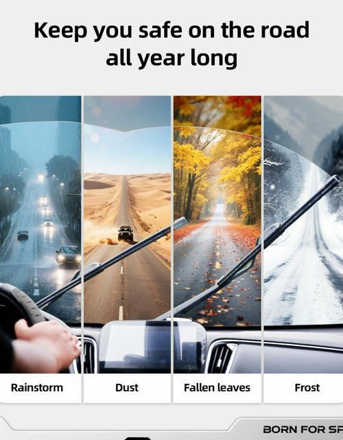 Load image into Gallery viewer, Raidbee Windshield Wiper Blades Set 26"+18" Front 16" Rear Subaru Outback 3pc
