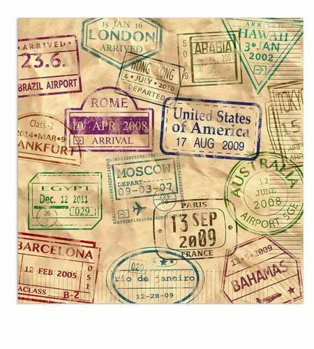 Beistle Around The World Luncheon Napkins Party Supply Decoration