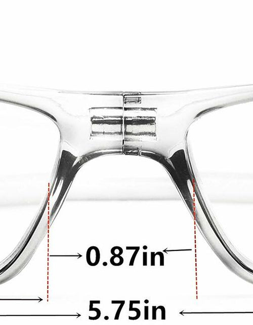 Load image into Gallery viewer, PESMUKO Magnetic Reading Glasses Adjustable Front Connect Clear G1 +3.50
