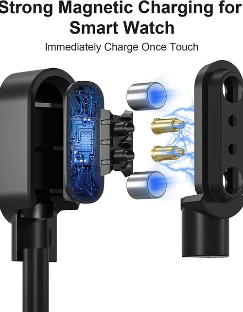 Load image into Gallery viewer, Lamshaw SLAYKAM Bark Collar Magnetic Charger 2 Pack Black
