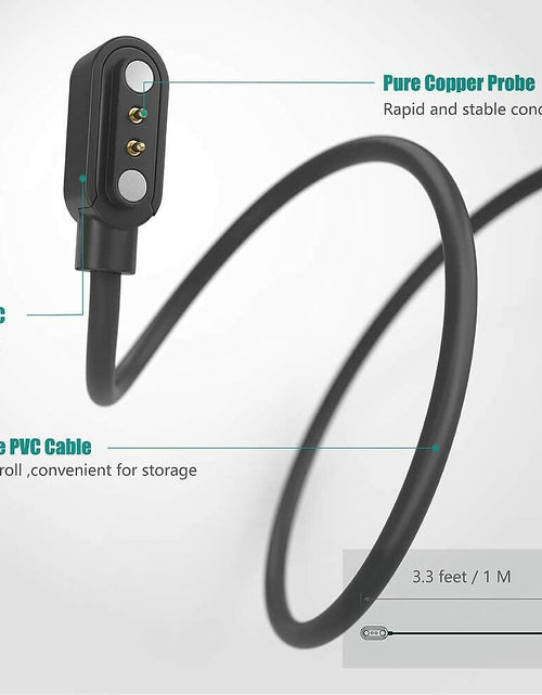Load image into Gallery viewer, Lamshaw SLAYKAM Bark Collar Magnetic Charger 2 Pack Black
