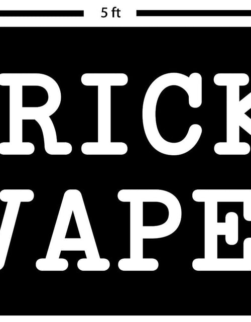 Load image into Gallery viewer, Vrogadso Black Frick Vape Banner Flag 3x5 Feet Orange Black 4 Grommets

